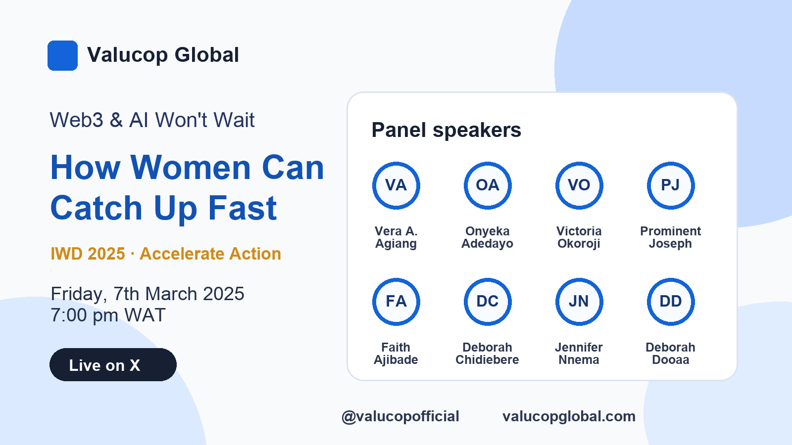 Women in Web3 & AI event visual
